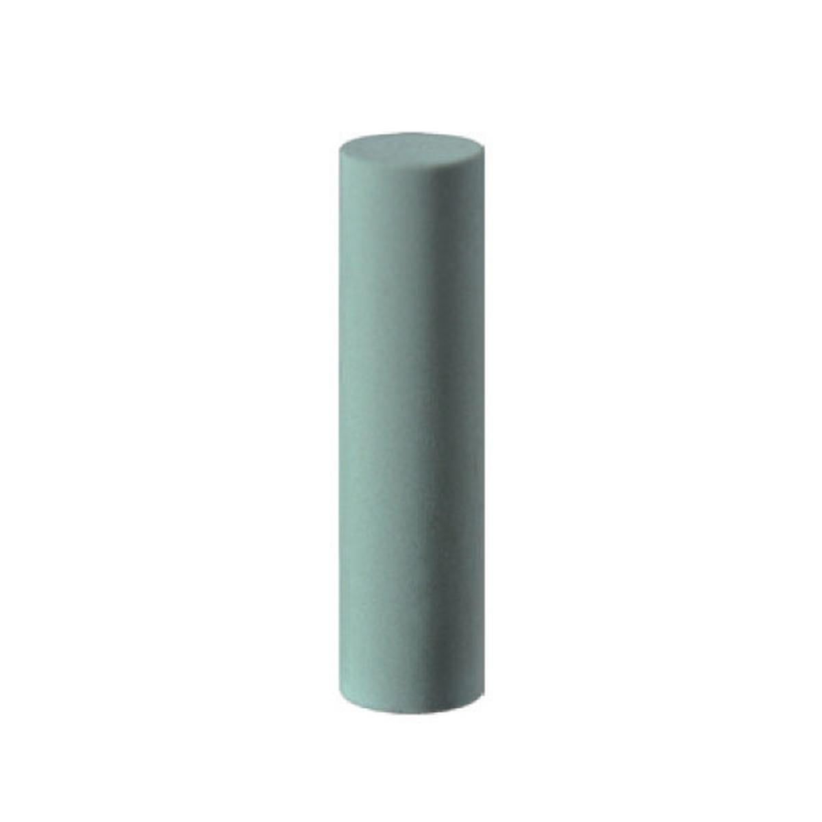 Pulidor de goma silicona Cilindro mediano 6x23mm | 🔵 Celeste — Fino (F) — Acabado y brillo | Etapa 3 — Acabado y alto brillo | Cerámica · Plástico · Acrílico | Sin mandril | SPIN tech