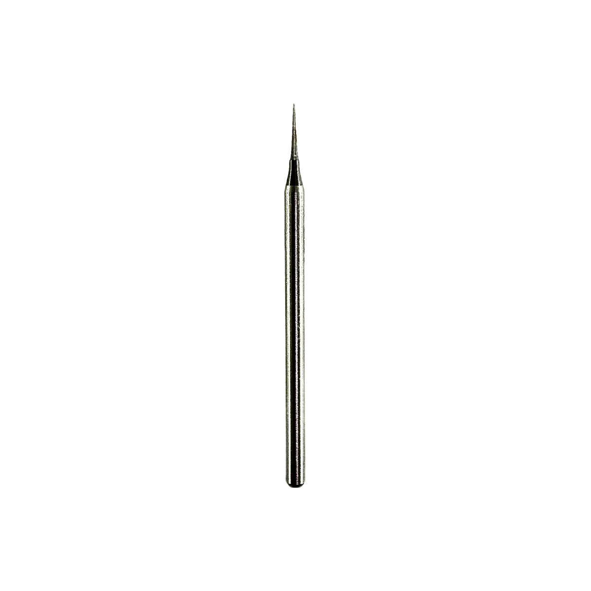 Bur de carburo de tungsteno Pica triangular mediana ∅0,7mm × L6mm | Zirconio · Cerámica · Metal · Plástico | HP 2,35 mm | SPIN tech