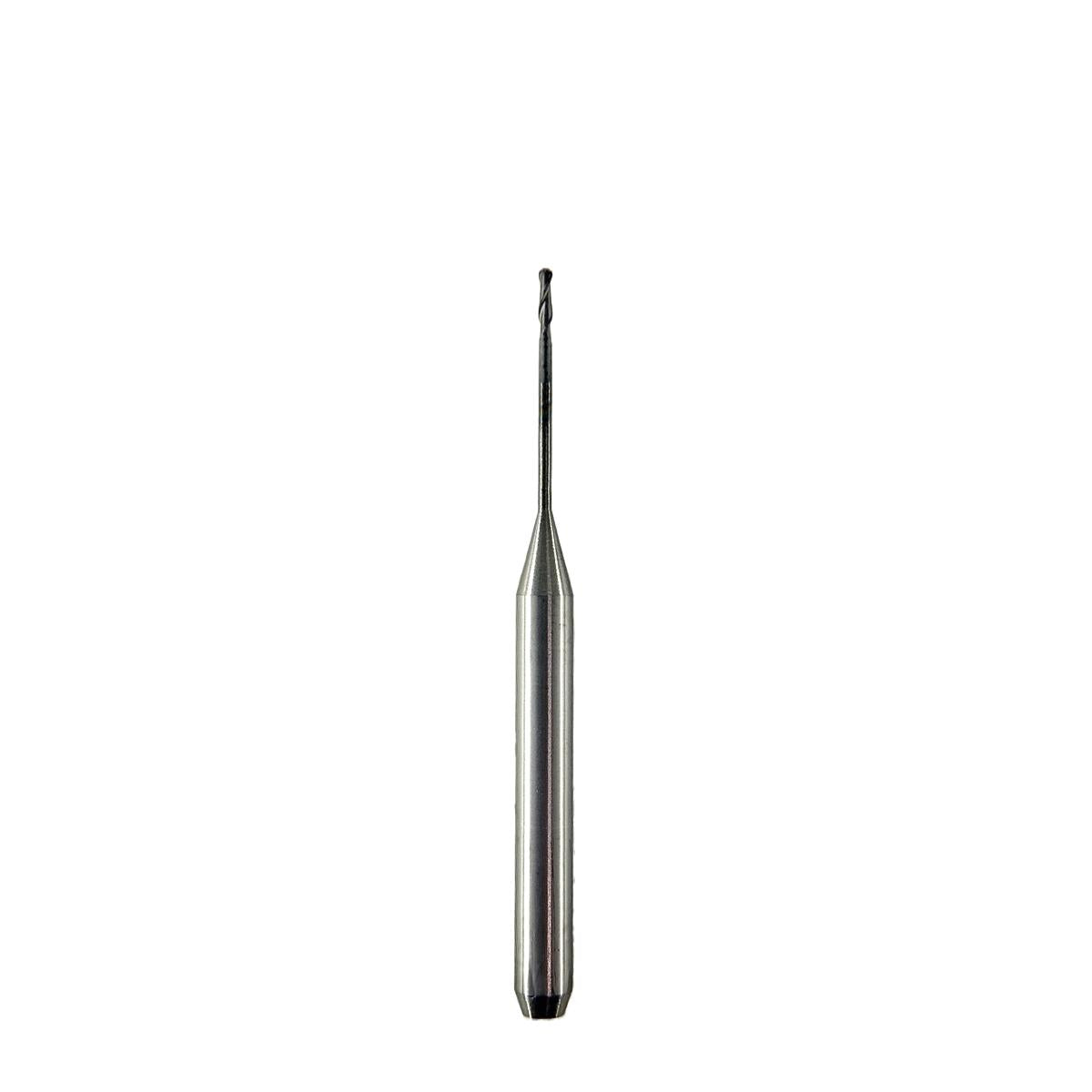 Fresa CAD/CAM para Roland ∅1,0mm | 🌟 DC (Diamond Cut) — Ultra Premium | ZrO₂ · WAX · PMMA | SPIN tech