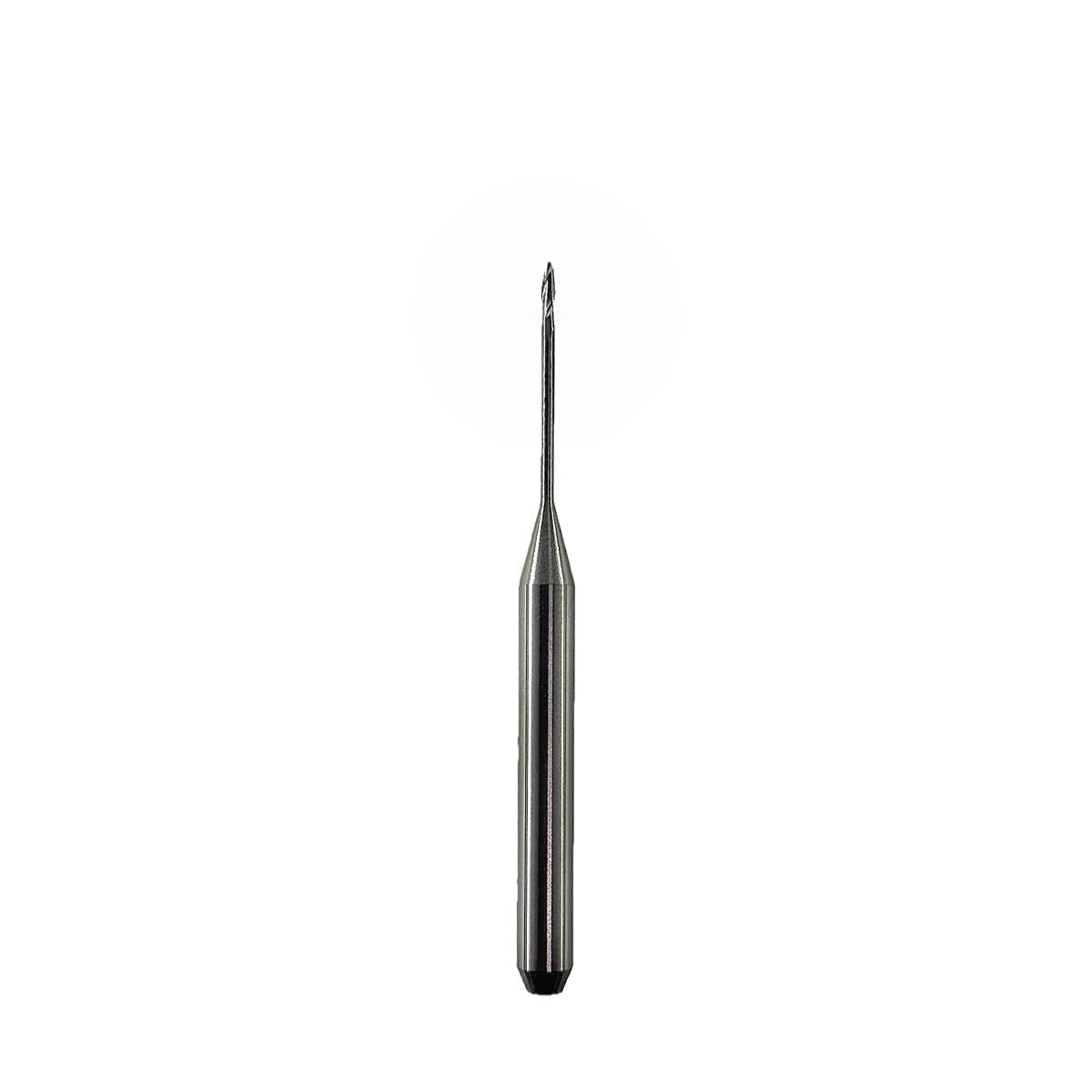Fresa CAD/CAM para Roland ∅1,0mm | ⚪ Sin recubrimiento — Estándar | WAX · PMMA | SPIN tech