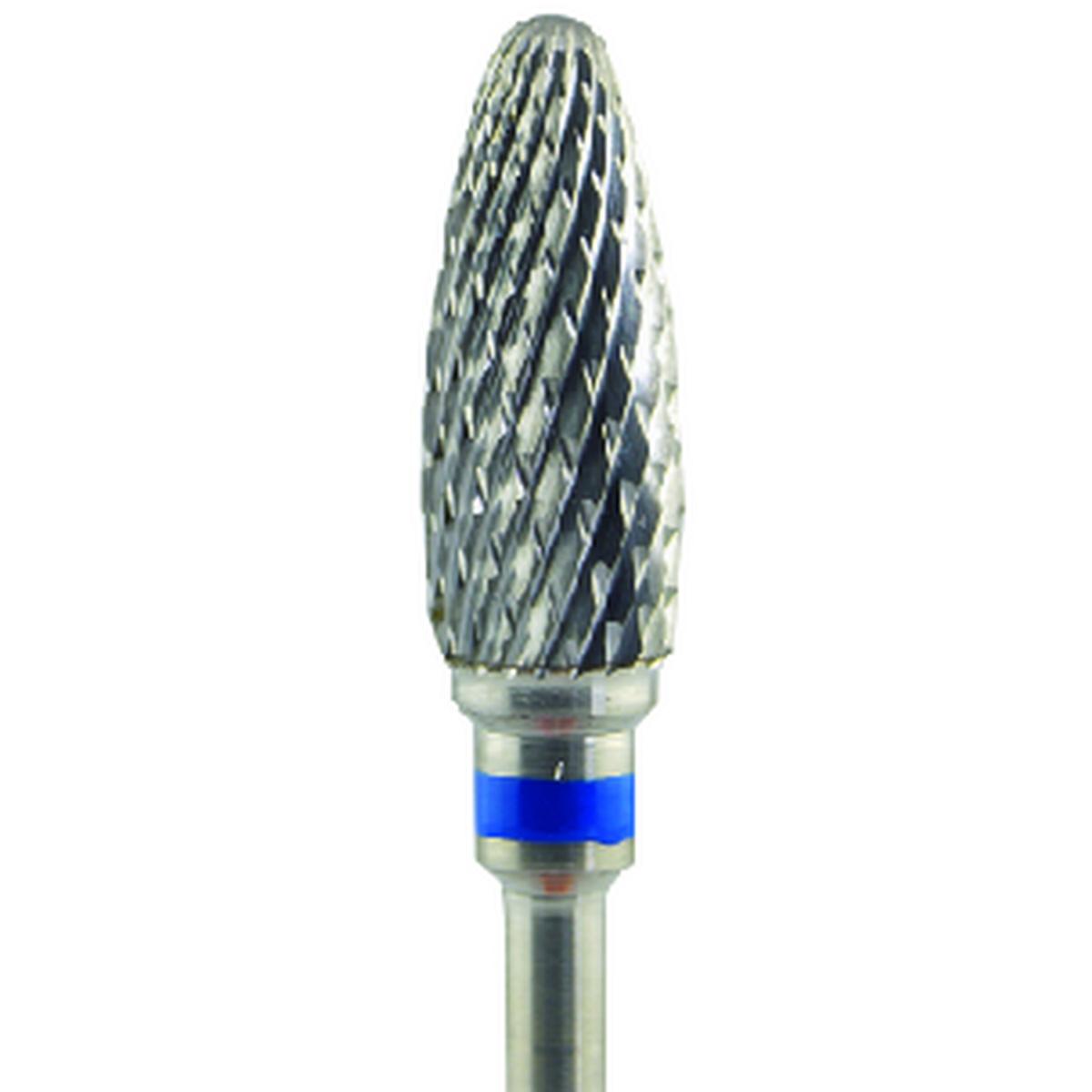 Fresa carburo de tungsteno Cono con ecuador 14x6mm | 🔵 Azul — Estándar (M) | HP 2,35 mm | SPIN tech