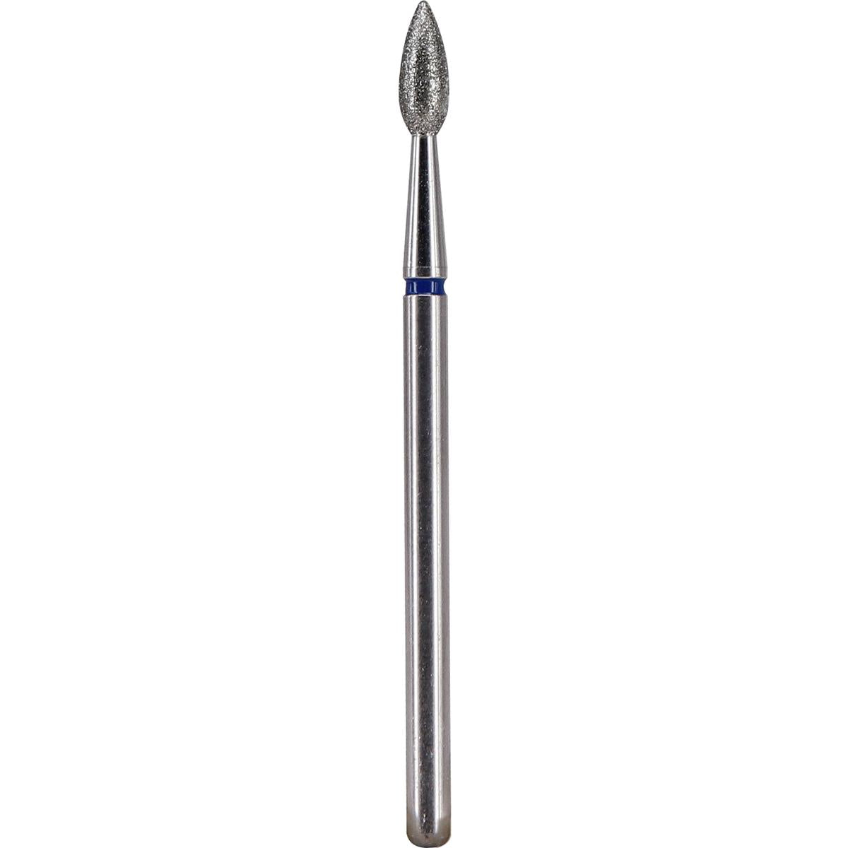 Fresa de diamante Llama 2,6x7mm | 🔵 Azul Grano medio / estándar ~106–125 μm | HP 2,35 mm | SPIN tech