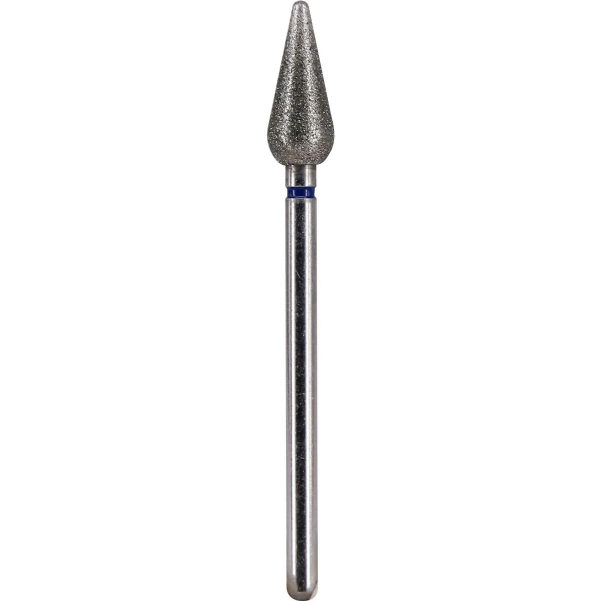 Fresa de diamante Pera puntiaguda 5x12mm | 🔵 Azul Grano medio / estándar ~106–125 μm | HP 2,35 mm | SPIN tech