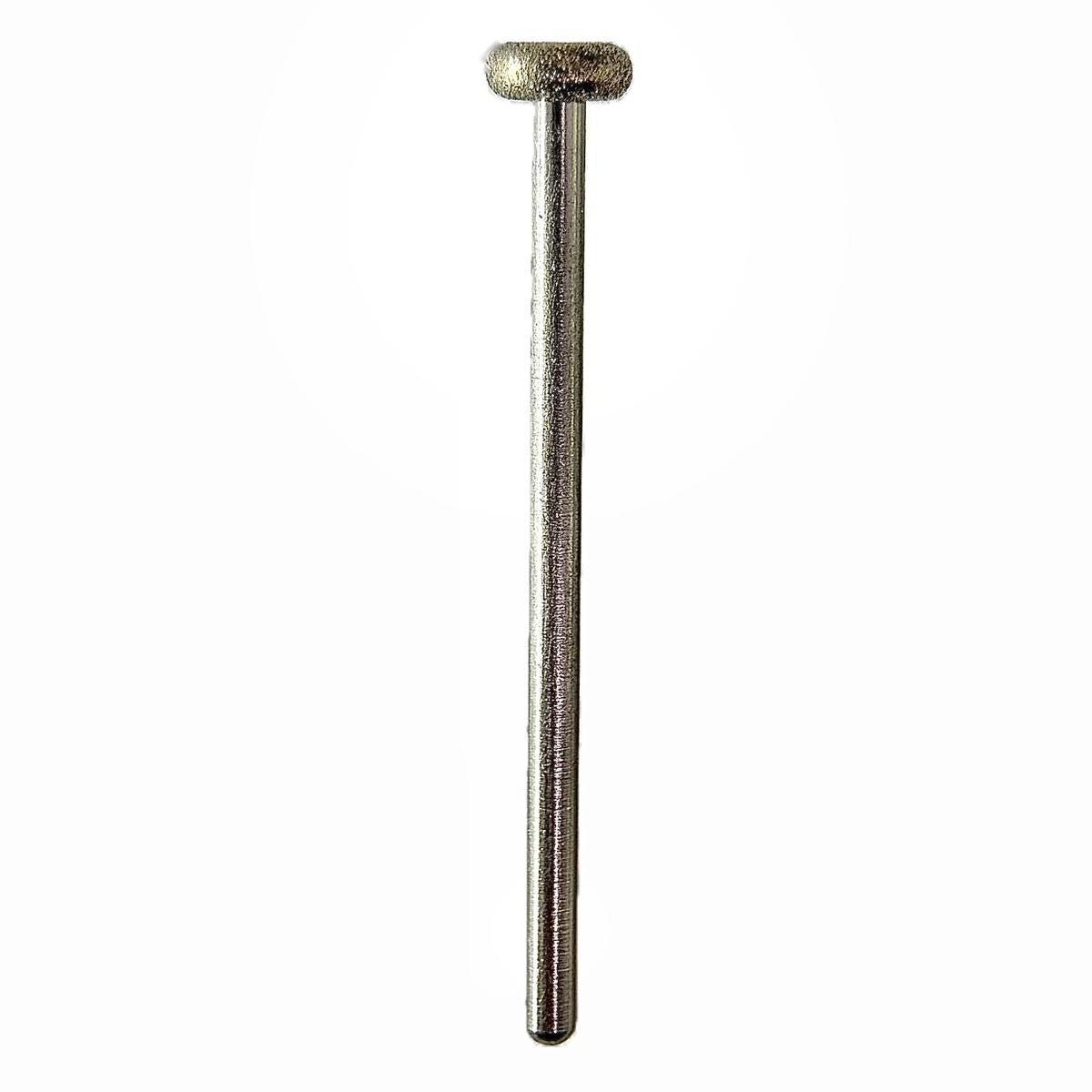 Fresa de diamante Cilindro redondeado 6x2mm | 🔵 Azul Grano medio / estándar ~106–125 μm | HP 2,35 mm | SPIN tech