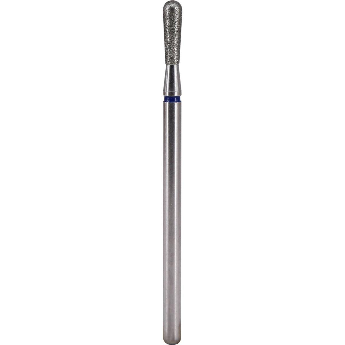 Fresa de diamante Cono invertido redondeado 4x1,4mm | 🔵 Azul Grano medio / estándar ~106–125 μm | HP 2,35 mm | SPIN tech