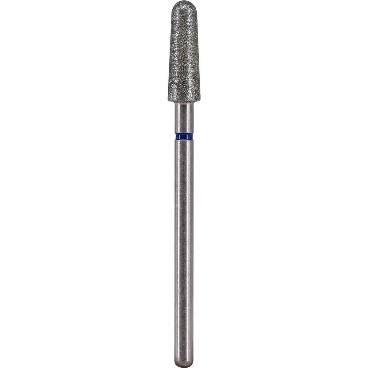 Fresa de diamante Cono redondeado 4x12mm | 🔵 Azul Grano medio / estándar ~106–125 μm | HP 2,35 mm | SPIN tech