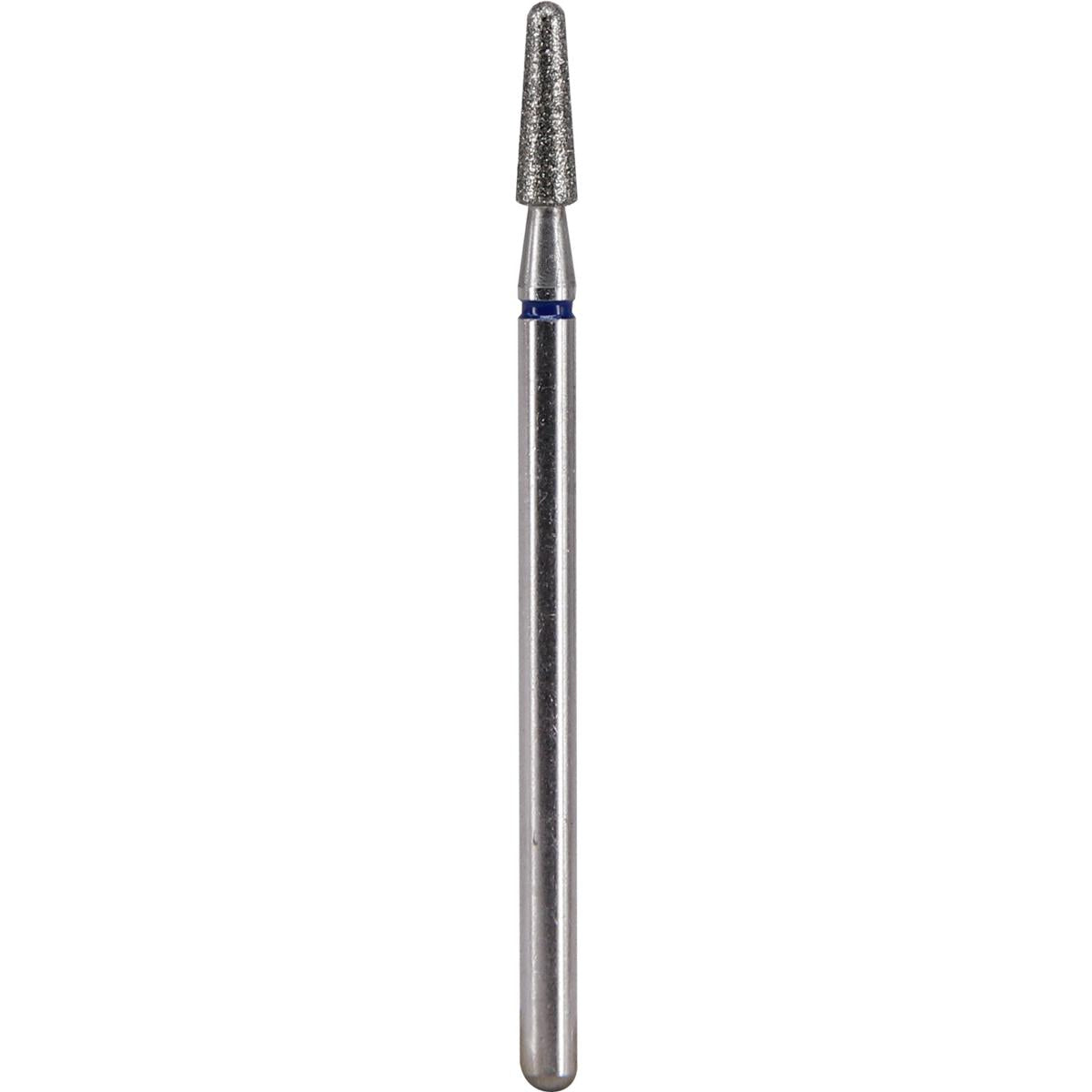 Fresa de diamante Cono redondeado 1,8x8mm | 🔵 Azul Grano medio / estándar ~106–125 μm | HP 2,35 mm | SPIN tech