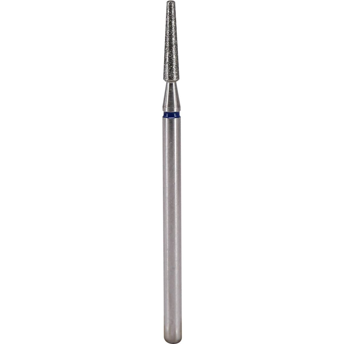Fresa de diamante Cono truncado 2,1x10mm | 🔵 Azul Grano medio / estándar ~106–125 μm | HP 2,35 mm | SPIN tech