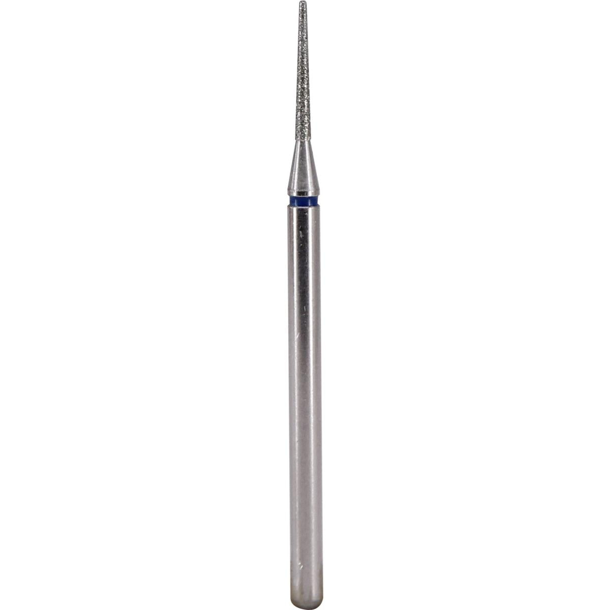 Fresa de diamante Cono truncado 1,2x10mm | 🔵 Azul Grano medio / estándar ~106–125 μm | HP 2,35 mm | SPIN tech
