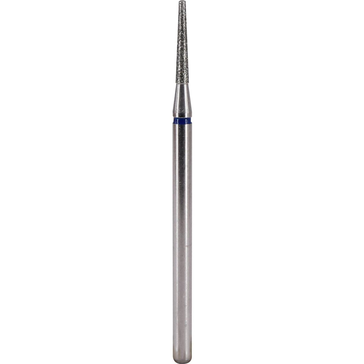 Fresa de diamante Cono truncado 1,6x10mm | 🔵 Azul Grano medio / estándar ~106–125 μm | HP 2,35 mm | SPIN tech
