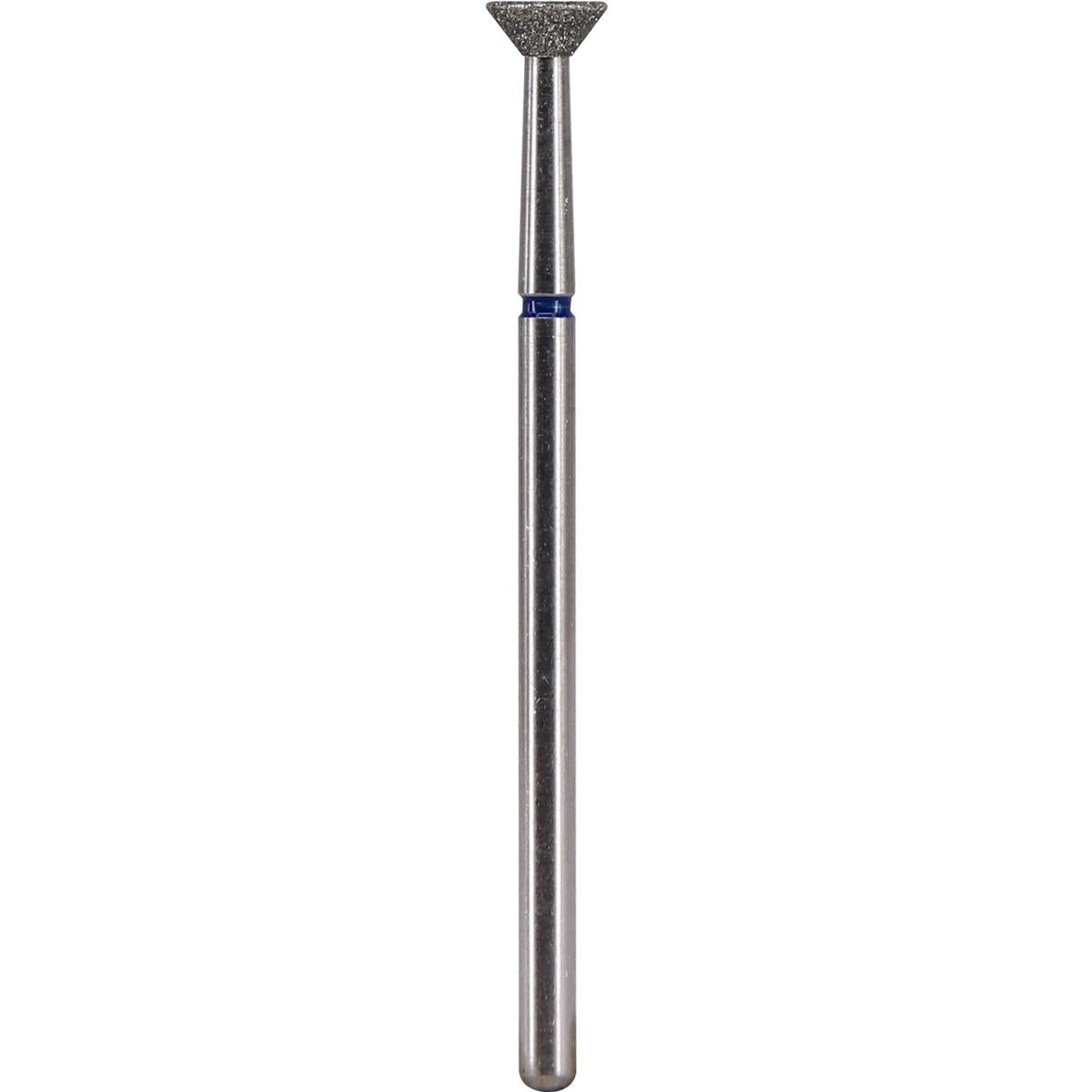 Fresa de diamante Cono invertido 5x2mm | 🔵 Azul Grano medio / estándar ~106–125 μm | HP 2,35 mm | SPIN tech