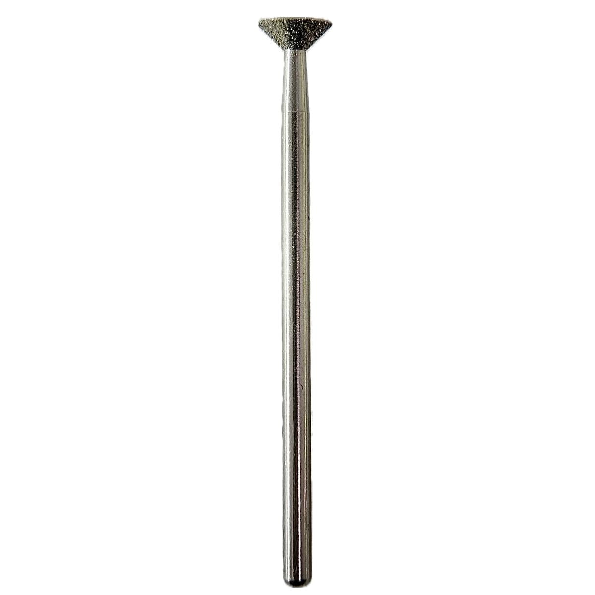 Fresa de diamante Cono invertido 6x2mm | 🔵 Azul Grano medio / estándar ~106–125 μm | HP 2,35 mm | SPIN tech