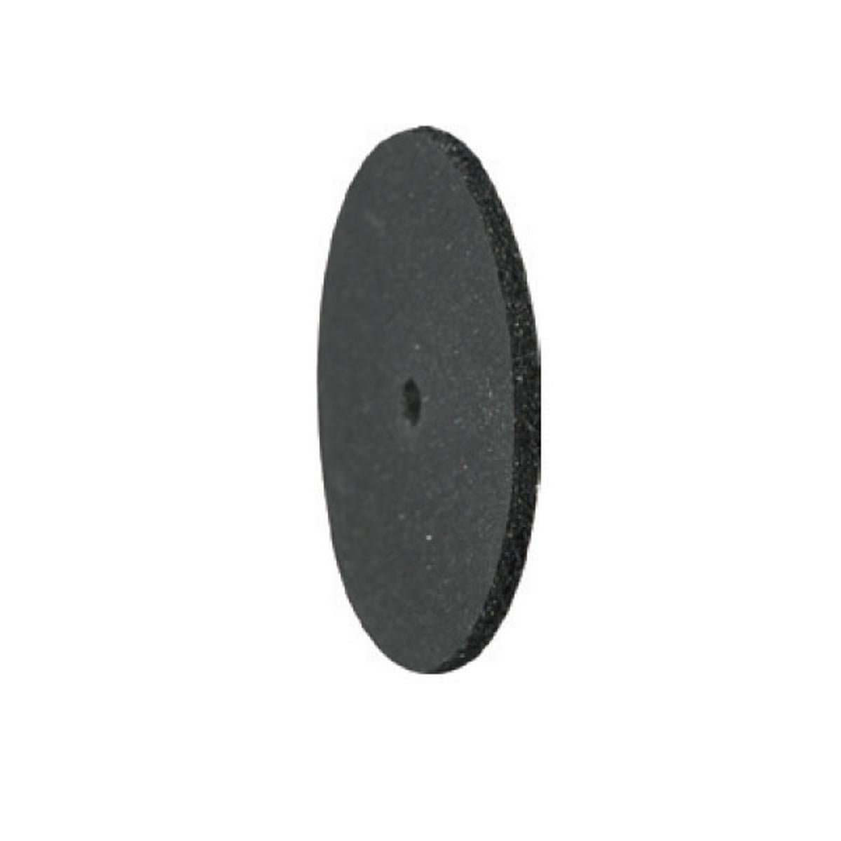 Pulidor de goma silicona Disco fino 22x1mm | ⚫ Negro — Muy duro (XH) — Desbaste agresivo | Etapa 1 — Desbaste agresivo | Metal · CrCo · Aleaciones · Cerámica | Sin mandril | SPIN tech