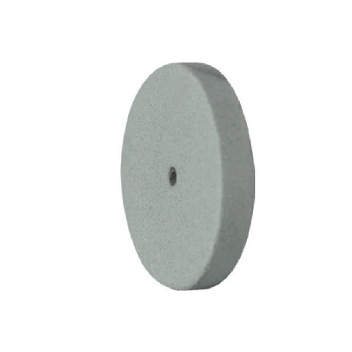 Pulidor de goma silicona Disco tableta 22x3mm | ⚫ Gris — Grueso (H) — Desbaste | Etapa 1 — Desbaste y regularización | Cerámica · Plástico · Acrílico | Sin mandril | SPIN tech
