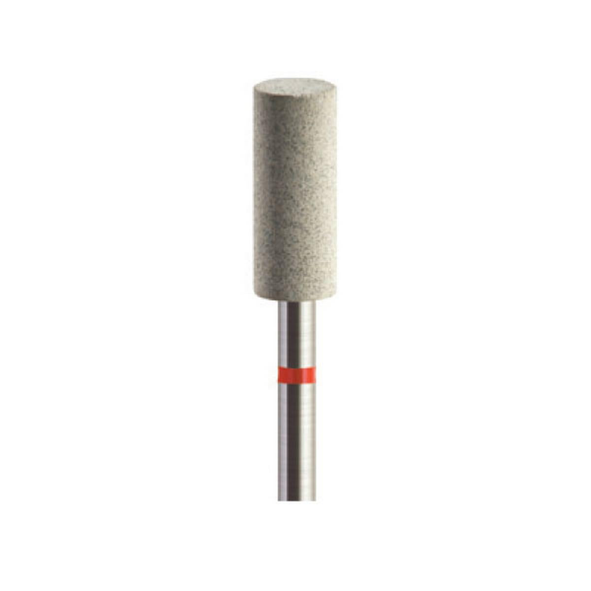 Pulidor de diamante ZrO₂ Cilindro mediano 5x12mm | ⚫ Gris — Medio (Medium) | Etapa 3 — Pulido intermedio | HP 2,35 mm | SPIN tech