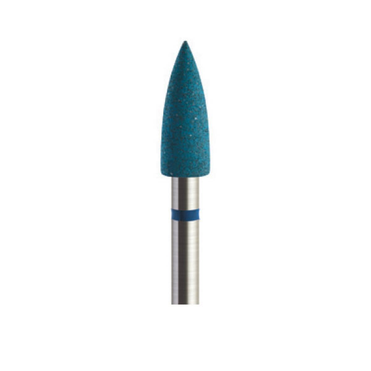 Pulidor de diamante ZrO₂ Bala 4x12mm | 🔵 Azul — Duro (Hard) | Etapa 2 — Pulido inicial | HP 2,35 mm | SPIN tech