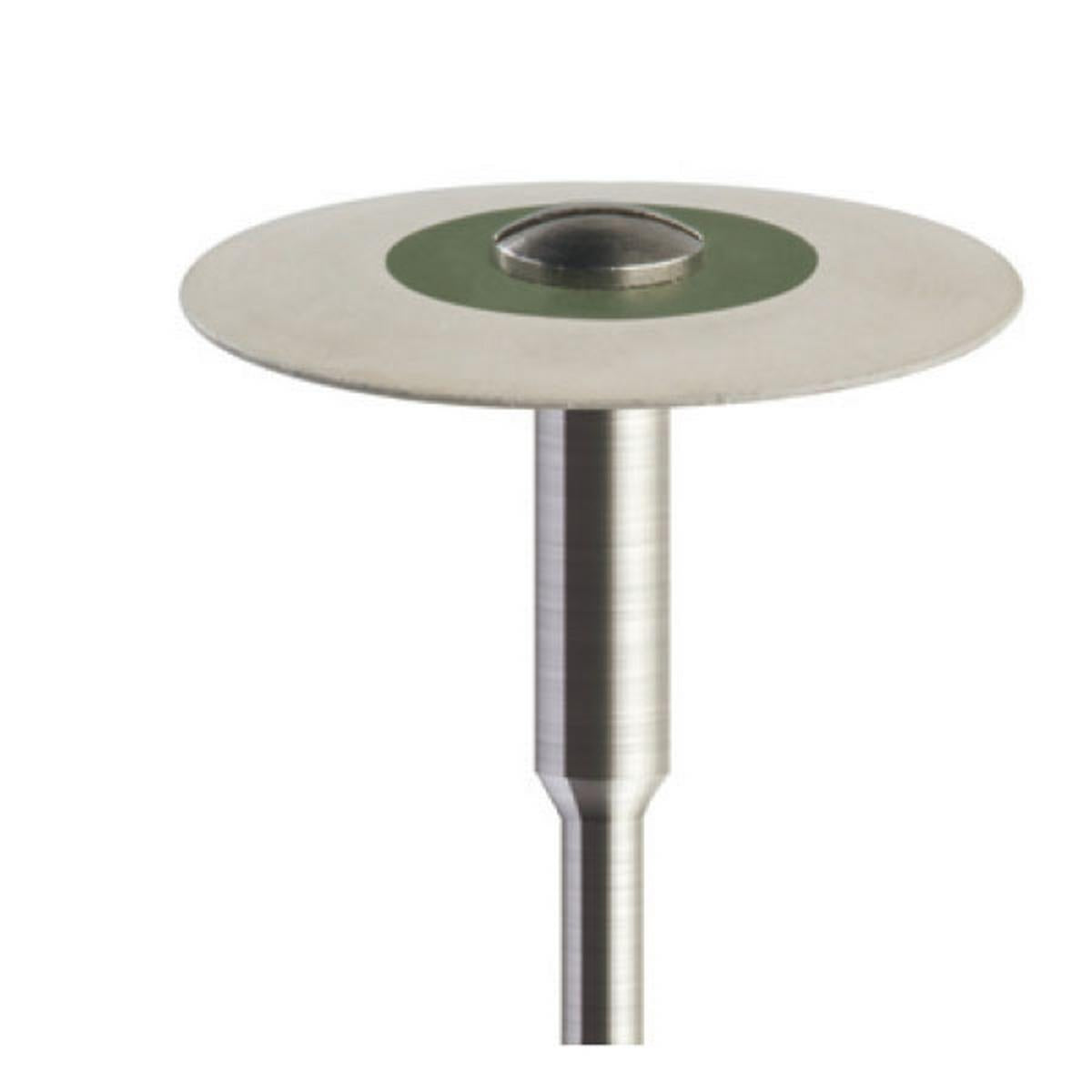 Pulidor de diamante ZrO₂ Disco grande 26x2,2mm | ⚪ Blanco — Extra blando — Superacabado (Super finish) | Etapa 5 — Superacabado / Alto brillo | HP 2,35 mm | SPIN tech
