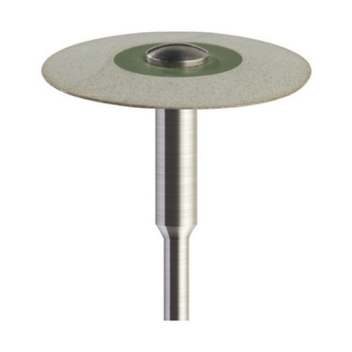 Pulidor de diamante ZrO₂ Disco grande 26x2,2mm | ⚫ Gris — Medio (Medium) | Etapa 3 — Pulido intermedio | HP 2,35 mm | SPIN tech