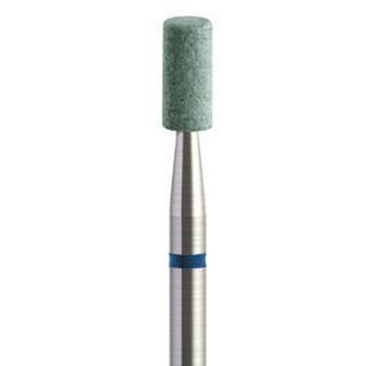 Piedra abrasiva ZrO₂ Cilindro pequeño 3x7mm | 🟢 Verde — Aglomerado duro | HP 2,35 mm | SPIN tech