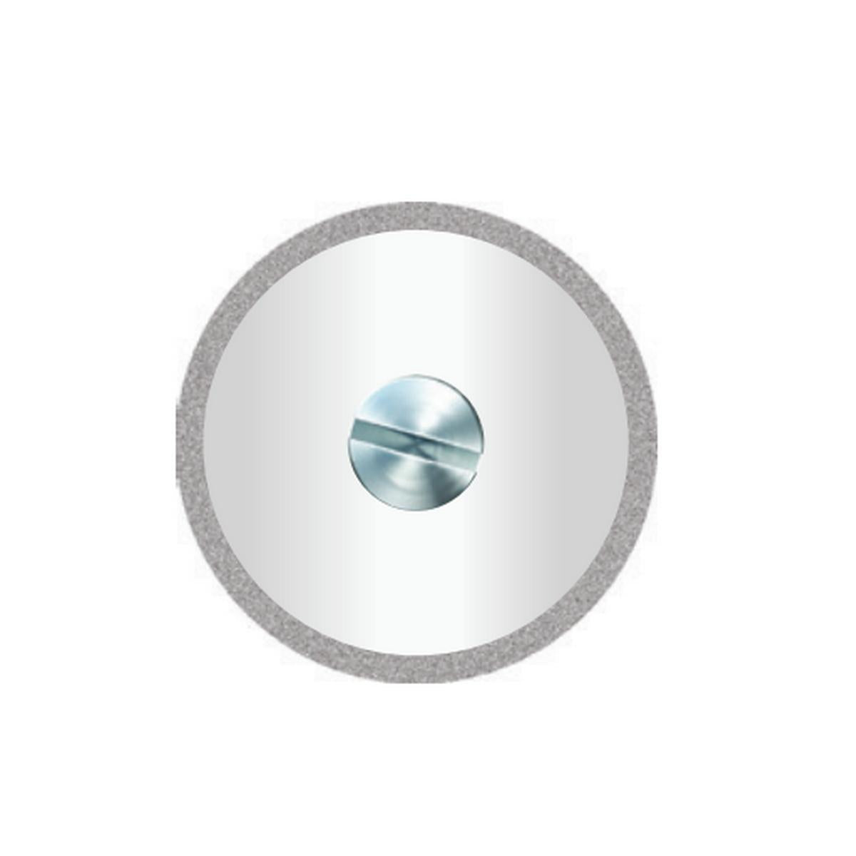 Disco de separación diamante ∅19mm × 0,3mm | Sin perforación | Estándar — corte directo | Sin mandril | Canto recubierto | SPIN tech