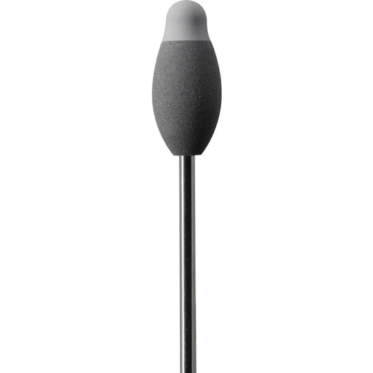 Pulidor de contorneado para zirconio verde (pre-sinterizado) — Pera redonda ∅10mm × L22,7mm | 2 en 1: Gris (duro) + Blanco (suave) | HP 2,35 mm | SPIN tech