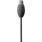 Pulidor de contorneado para zirconio verde (pre-sinterizado) — Pera redonda ∅10mm × L22,7mm | 2 en 1: Gris (duro) + Blanco (suave) | HP 2,35 mm | SPIN tech