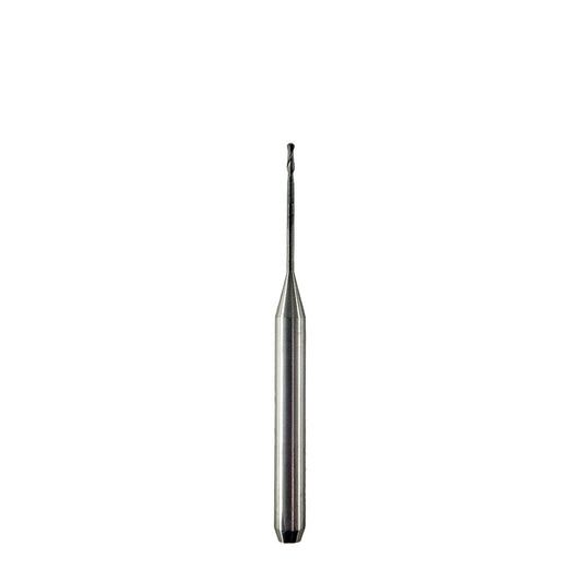 Fresa CAD/CAM para Roland ∅1,0mm | 🌟 DC (Diamond Cut) — Ultra Premium | ZrO₂ · WAX · PMMA | SPIN tech
