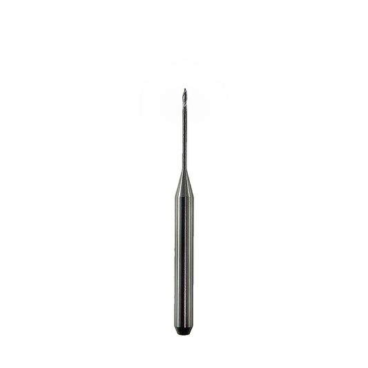 Fresa CAD/CAM para Roland ∅1,0mm | ⚪ Sin recubrimiento — Estándar | WAX · PMMA | SPIN tech