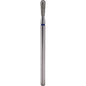 Fresa de diamante Cono invertido redondeado 4x1,4mm | 🔵 Azul Grano medio / estándar ~106–125 μm | HP 2,35 mm | SPIN tech
