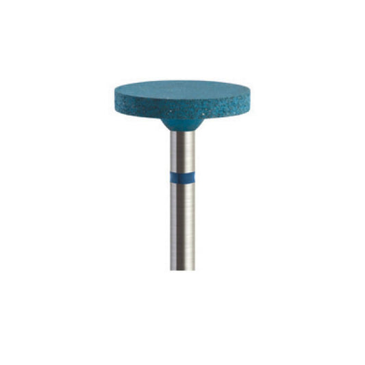 Pulidor de diamante ZrO₂ Disco pequeño fino 12x2mm | 🔵 Azul — Duro (Hard) | Etapa 2 — Pulido inicial | HP 2,35 mm | SPIN tech