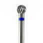 Fresa carburo de tungsteno Bola pequeña 3,5x4mm | 🔵 Azul — Estándar (M) | HP 2,35 mm | SPIN tech
