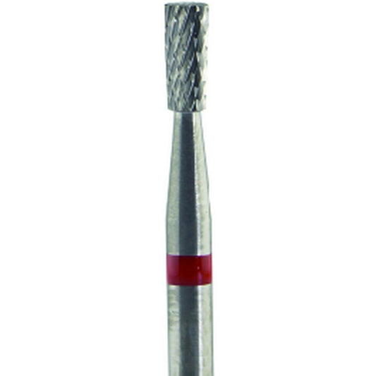 Fresa carburo de tungsteno Cono invertido romo 5,5x2,3mm | 🔴 Rojo — Fino (F) | HP 2,35 mm | SPIN tech