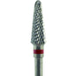 Fresa carburo de tungsteno Cono mediano 13x4,5mm | 🔴 Rojo — Fino (F) | HP 2,35 mm | SPIN tech