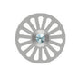 Disco de separación diamante ∅22mm × 0,2mm | Perforación radial al centro | Ultrafino — máxima precisión | Sin mandril | SPIN tech
