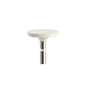 Pulidor de diamante ZrO₂ Disco pequeño 12x2mm | ⚪ Blanco — Extra blando — Superacabado (Super finish) | Etapa 5 — Superacabado / Alto brillo | HP 2,35 mm | SPIN tech