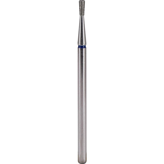 Fresa de diamante Cono invertido 1,6x1,4mm | 🔵 Azul Grano medio / estándar ~106–125 μm | HP 2,35 mm | SPIN tech