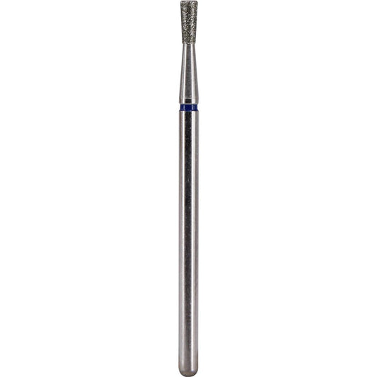 Fresa de diamante Cono invertido 2,1x5mm | 🔵 Azul Grano medio / estándar ~106–125 μm | HP 2,35 mm | SPIN tech