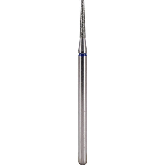 Fresa de diamante Cono truncado 1,6x10mm | 🔵 Azul Grano medio / estándar ~106–125 μm | HP 2,35 mm | SPIN tech