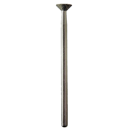 Fresa de diamante Cono invertido 6x2mm | 🔵 Azul Grano medio / estándar ~106–125 μm | HP 2,35 mm | SPIN tech