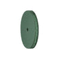 Pulidor de goma silicona Disco tableta 22x3mm | 🟢 Verde — Medio (M) — Rectificado | Etapa 3 — Rectificado y pulido intermedio | Metal · CrCo · Aleaciones · Cerámica | Sin mandril | SPIN tech