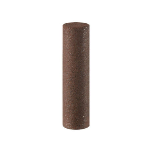 Pulidor de goma silicona Cilindro 6x23mm | 🟤 Marrón — Duro (H) — Desbaste controlado | Etapa 2 — Desbaste controlado | Metal · CrCo · Aleaciones · Cerámica | Sin mandril | SPIN tech