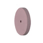 Pulidor de goma silicona Disco tableta 22x3mm | 🩷 Rosa — Medio (M) — Pulido intermedio | Etapa 2 — Pulido intermedio y regularización | Cerámica · Plástico · Acrílico | Sin mandril | SPIN tech