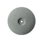Pulidor de goma silicona Lente 22x3,5mm | ⚫ Gris — Grueso (H) — Desbaste | Etapa 1 — Desbaste y regularización | Cerámica · Plástico · Acrílico | Sin mandril | SPIN tech