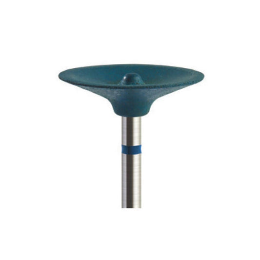 Pulidor de diamante ZrO₂ Disco plano fino 18x3mm | 🔵 Azul — Duro (Hard) | Etapa 2 — Pulido inicial | HP 2,35 mm | SPIN tech