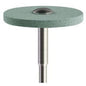 Piedra abrasiva ZrO₂ Disco mediano 22x2mm | 🟢 Verde — Aglomerado duro | HP 2,35 mm | SPIN tech