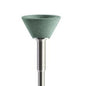 Piedra abrasiva ZrO₂ Campana 13x7mm | 🟢 Verde — Aglomerado duro | HP 2,35 mm | SPIN tech