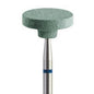 Piedra abrasiva ZrO₂ Disco pequeño 12x3mm | 🟢 Verde — Aglomerado duro | HP 2,35 mm | SPIN tech