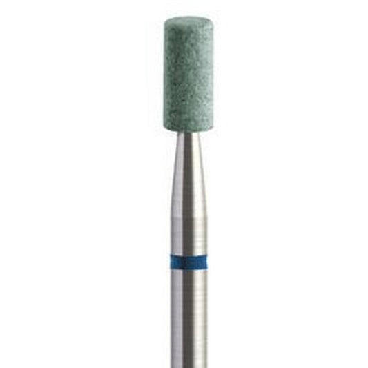 Piedra abrasiva ZrO₂ Cilindro pequeño 3x7mm | 🟢 Verde — Aglomerado duro | HP 2,35 mm | SPIN tech