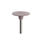 Pulidor de goma silicona Disco fino 18x1mm | 🩷 Rosa — Medio (M) — Pulido intermedio | Etapa 2 — Pulido intermedio | Zirconio verde · Cerámica | HP 2,35 mm | SPIN tech