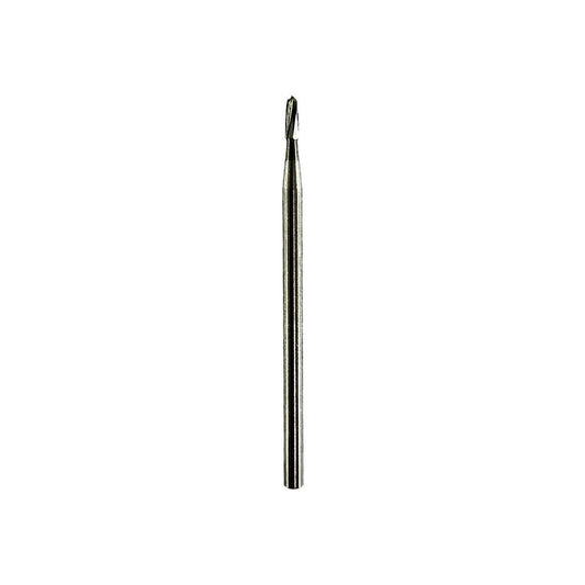 Bur de carburo de tungsteno Cono redondeado ∅1,6mm × L5mm | Zirconio · Cerámica · Metal · Plástico | HP 2,35 mm | SPIN tech